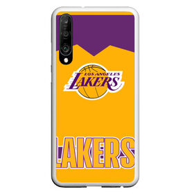 Чехол для Honor P30 с принтом Los Angeles Lakers в Кировске, Силикон | Область печати: задняя сторона чехла, без боковых панелей | angeles | bryant | kobe | lakers | los | баскетбольный | клуб