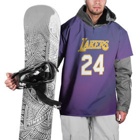 Накидка на куртку 3D с принтом Los Angeles Lakers / Kobe Brya в Кировске, 100% полиэстер |  | Тематика изображения на принте: basketball | espn | kobe | kobe bryant | kobe bryant death | kobe bryant tribute | lakers | los angeles lakers | nba