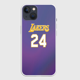 Чехол для iPhone 13 с принтом Los Angeles Lakers   Kobe Brya в Кировске,  |  | basketball | espn | kobe | kobe bryant | kobe bryant death | kobe bryant tribute | lakers | los angeles lakers | nba