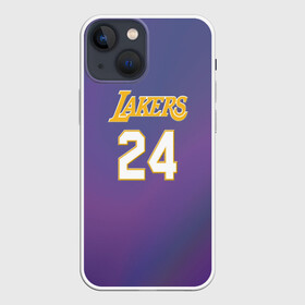 Чехол для iPhone 13 mini с принтом Los Angeles Lakers   Kobe Brya в Кировске,  |  | basketball | espn | kobe | kobe bryant | kobe bryant death | kobe bryant tribute | lakers | los angeles lakers | nba