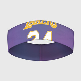 Повязка на голову 3D с принтом Los Angeles Lakers   Kobe Brya в Кировске,  |  | basketball | espn | kobe | kobe bryant | kobe bryant death | kobe bryant tribute | lakers | los angeles lakers | nba