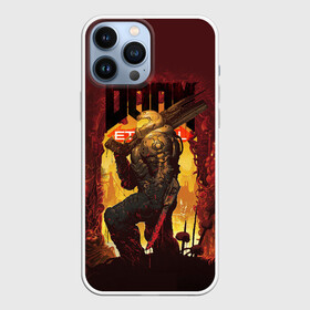 Чехол для iPhone 13 Pro Max с принтом Doom Eternal в Кировске,  |  | Тематика изображения на принте: doom | doom 2016 | doom 2020 | doom eternal | doomguy | дум | дум 2020 | дум вечен | дум етернал | дум этернал | думгай