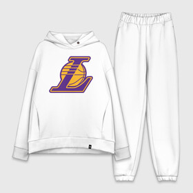 Женский костюм хлопок Oversize с принтом Kobe Bryant в Кировске,  |  | 24 | kobe | kobe bean bryant | lakers | los angeles | американский баскетболист | баскетбол | баскетболист | коби | коби бин брайант | лейкерс | лос анджелес | нью йорк