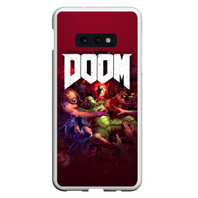 Чехол для Samsung S10E с принтом Doom в Кировске, Силикон | Область печати: задняя сторона чехла, без боковых панелей | doom | doom 2016 | doom 2020 | doom eternal | doom slayer | doomguy | doomslayer | дум | дум 2020 | дум вечен | дум етернал | дум этернал | думгай