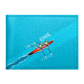 Обложка для студенческого билета с принтом Rowers в Кировске, натуральная кожа | Размер: 11*8 см; Печать на всей внешней стороне | rowing | sport | байдарки | гребец | гребцы | лодки | лодочный спорт | спорт | спортсмен | спортсмены