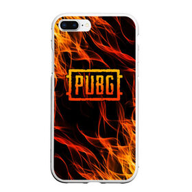 Чехол для iPhone 7Plus/8 Plus матовый с принтом PUBG в Кировске, Силикон | Область печати: задняя сторона чехла, без боковых панелей | battle royal | playerunknowns battlegrounds | pubg | пабг | пубг