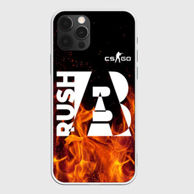 Чехол для iPhone 12 Pro Max с принтом CS Go Rush AB в Кировске, Силикон |  | Тематика изображения на принте: counter | counter strike | cs | csgo | go | mid | rush | strike