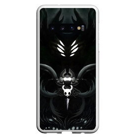 Чехол для Samsung Galaxy S10 с принтом Hollow Knight в Кировске, Силикон | Область печати: задняя сторона чехла, без боковых панелей | Тематика изображения на принте: grimm | hallounest | heart of nightmare | hollow knight | hornet | knight | quirrell | silksong | гримм | квиррел | рыцарь | халлоунест | холлоу найт | хорнет