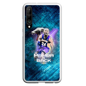 Чехол для Honor P30 с принтом Kobe Bryant в Кировске, Силикон | Область печати: задняя сторона чехла, без боковых панелей | angeles | bryant | kobe | lakers | los | nba | баскетбольный | клуб