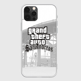 Чехол для iPhone 12 Pro с принтом GTA SanAndreas в Кировске, силикон | область печати: задняя сторона чехла, без боковых панелей | grand theft auto 2 | grand theft auto 3 | grand theft auto v | grand theft auto: san andreas | grand theft auto: vice city | gta 1 | gta 2 | gta 3 | gta 4 | gta 5 | gta online | gta v | город | игры