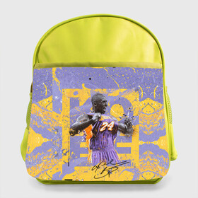 Детский рюкзак с принтом Kobe Bryant в Кировске, 100% полиэстер | Размеры изделия - высота 34 см, ширина 28 см, глубина 10 см
Размер поля для печати - высота 19.5 см, ширина 24 см | angeles | bryant | kobe | lakers | los | nba | баскетбольный | клуб