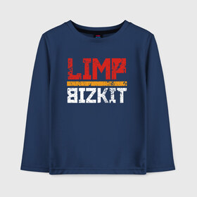 Детский лонгслив хлопок с принтом LIMP BIZKIT в Кировске, 100% хлопок | круглый вырез горловины, полуприлегающий силуэт, длина до линии бедер | dj lethal | limp bizkit | rock | джон отто | лимп бизкит | майк смит | музыка | роб уотерс | рок | сэм риверс | терри бальзамо | уэс борланд | фред дёрст