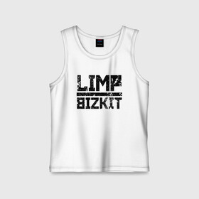 Детская майка хлопок с принтом LIMP BIZKIT LOGO | ЛИМП БИЗКИТ ЛОГО (Z) в Кировске,  |  | dj lethal | limp bizkit | rock | джон отто | лимп бизкит | майк смит | музыка | роб уотерс | рок | сэм риверс | терри бальзамо | уэс борланд | фред дёрст