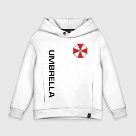 Детское худи Oversize хлопок с принтом UMBRELLA CORP(+спина) в Кировске, френч-терри — 70% хлопок, 30% полиэстер. Мягкий теплый начес внутри —100% хлопок | боковые карманы, эластичные манжеты и нижняя кромка, капюшон на магнитной кнопке | ada wong | biohazard | leon | nemesis | project resistance | raccoon city | re2 | resident evil 2 | rpd | stars | umbrella | ада вонг | амбрелла | немесис | ужасы