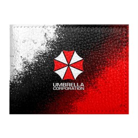 Обложка для студенческого билета с принтом UMBRELLA CORP в Кировске, натуральная кожа | Размер: 11*8 см; Печать на всей внешней стороне | ada wong | biohazard | leon | nemesis | project resistance | raccoon city | re2 | resident evil 2 | rpd | stars | umbrella | ада вонг | амбрелла | немесис | ужасы