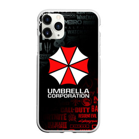 Чехол для iPhone 11 Pro Max матовый с принтом RESIDENT EVIL (UMBRELLA CORP) в Кировске, Силикон |  | ada wong | biohazard | leon | nemesis | project resistance | raccoon city | re | re3 | resident evil | resident evil 3 | rpd | stars | umbrella | ада вонг | амбрелла | немезис | ужасы