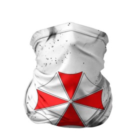 Бандана-труба 3D с принтом UMBRELLA CORP в Кировске, 100% полиэстер, ткань с особыми свойствами — Activecool | плотность 150‒180 г/м2; хорошо тянется, но сохраняет форму | ada wong | biohazard | leon | nemesis | project resistance | raccoon city | re2 | resident evil 2 | rpd | stars | umbrella | ада вонг | амбрелла | немесис | ужасы