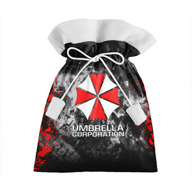 Подарочный 3D мешок с принтом UMBRELLA CORP | АМБРЕЛЛА КОРП в Кировске, 100% полиэстер | Размер: 29*39 см | ada wong | biohazard | leon | nemesis | project resistance | raccoon city | re2 | resident evil 2 | rpd | stars | umbrella | ада вонг | амбрелла | немесис | ужасы