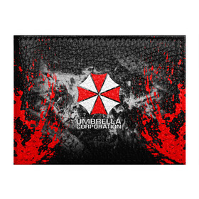 Обложка для студенческого билета с принтом UMBRELLA CORP | АМБРЕЛЛА КОРП в Кировске, натуральная кожа | Размер: 11*8 см; Печать на всей внешней стороне | ada wong | biohazard | leon | nemesis | project resistance | raccoon city | re2 | resident evil 2 | rpd | stars | umbrella | ада вонг | амбрелла | немесис | ужасы