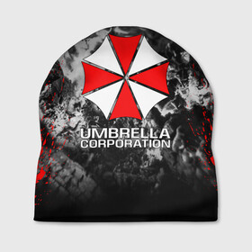 Шапка 3D с принтом UMBRELLA CORP | АМБРЕЛЛА КОРП в Кировске, 100% полиэстер | универсальный размер, печать по всей поверхности изделия | ada wong | biohazard | leon | nemesis | project resistance | raccoon city | re2 | resident evil 2 | rpd | stars | umbrella | ада вонг | амбрелла | немесис | ужасы