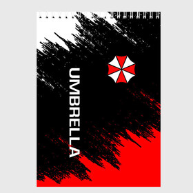 Скетчбук с принтом UMBRELLA CORP в Кировске, 100% бумага
 | 48 листов, плотность листов — 100 г/м2, плотность картонной обложки — 250 г/м2. Листы скреплены сверху удобной пружинной спиралью | ada wong | biohazard | leon | nemesis | project resistance | raccoon city | re2 | resident evil 2 | rpd | stars | umbrella | ада вонг | амбрелла | немесис | ужасы