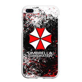 Чехол для iPhone 7Plus/8 Plus матовый с принтом UMBRELLA CORP в Кировске, Силикон | Область печати: задняя сторона чехла, без боковых панелей | ada wong | biohazard | leon | nemesis | project resistance | raccoon city | re2 | resident evil 2 | rpd | stars | umbrella | ада вонг | амбрелла | немесис | ужасы