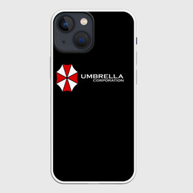 Чехол для iPhone 13 mini с принтом Umbrella Corporation в Кировске,  |  | апокалипсис | зла | зомби | обитель | твирус