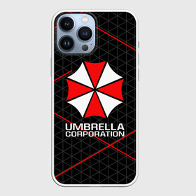 Чехол для iPhone 13 Pro Max с принтом UMBRELLA CORP | АМБРЕЛЛА КОРП в Кировске,  |  | Тематика изображения на принте: ada wong | biohazard | leon | nemesis | project resistance | raccoon city | re2 | resident evil 2 | rpd | stars | umbrella | ада вонг | амбрелла | немесис | ужасы