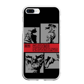 Чехол для iPhone 7Plus/8 Plus матовый с принтом Cowboy Bebop anime в Кировске, Силикон | Область печати: задняя сторона чехла, без боковых панелей | anime | art | bebop | cowboy | japan | аниме | арт | китай | символы