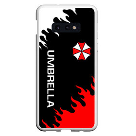 Чехол для Samsung S10E с принтом UMBRELLA CORP в Кировске, Силикон | Область печати: задняя сторона чехла, без боковых панелей | ada wong | biohazard | leon | nemesis | project resistance | raccoon city | re2 | resident evil 2 | rpd | stars | umbrella | ада вонг | амбрелла | немесис | ужасы