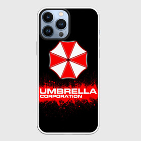 Чехол для iPhone 13 Pro Max с принтом Umbrella Corporation в Кировске,  |  | Тематика изображения на принте: corporation | umbrella | umbrella corporation | амбрела | амбрелла корпорейшн | военная корпорация | корпорация | фармацевтическая корпорация