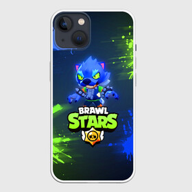 Чехол для iPhone 13 с принтом Brawl Stars Werewolf Leon в Кировске,  |  | bea | bo | brawl stars | crow | dynamike | gt max | gt макс | max | sandy | spike | werewolf leon | беа | бо | бравл старс | динамайк | дэррил | кроу | леон. leon | макс | оборотень леон | спайк | сэнди