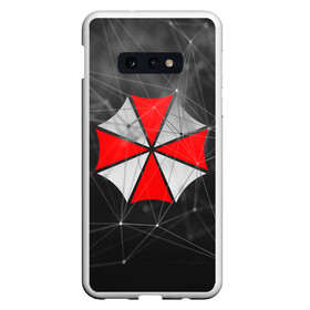 Чехол для Samsung S10E с принтом UMBRELLA CORP в Кировске, Силикон | Область печати: задняя сторона чехла, без боковых панелей | ada wong | biohazard | leon | nemesis | project resistance | raccoon city | re2 | resident evil 2 | rpd | stars | umbrella | ада вонг | амбрелла | немесис | ужасы