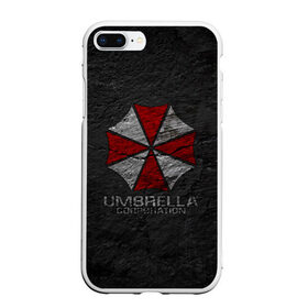 Чехол для iPhone 7Plus/8 Plus матовый с принтом UMBRELLA CORP в Кировске, Силикон | Область печати: задняя сторона чехла, без боковых панелей | ada wong | biohazard | leon | nemesis | project resistance | raccoon city | re2 | resident evil 2 | rpd | stars | umbrella | ада вонг | амбрелла | немесис | ужасы