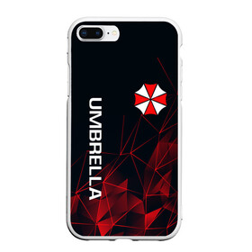 Чехол для iPhone 7Plus/8 Plus матовый с принтом UMBRELLA CORP в Кировске, Силикон | Область печати: задняя сторона чехла, без боковых панелей | ada wong | biohazard | leon | nemesis | project resistance | raccoon city | re2 | resident evil 2 | rpd | stars | umbrella | ада вонг | амбрелла | немесис | ужасы