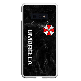 Чехол для Samsung S10E с принтом UMBRELLA CORP в Кировске, Силикон | Область печати: задняя сторона чехла, без боковых панелей | ada wong | biohazard | leon | nemesis | project resistance | raccoon city | re2 | resident evil 2 | rpd | stars | umbrella | ада вонг | амбрелла | немесис | ужасы