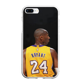 Чехол для iPhone 7Plus/8 Plus матовый с принтом Kobe Bryant в Кировске, Силикон | Область печати: задняя сторона чехла, без боковых панелей | angeles | basketball | bean | black mamba | bryant | kobe | lakers | los | nba | sport | usa | баскетбол | бин | брайант | коби | лейкерс | лос анджелес | нба | сша | черная мамба