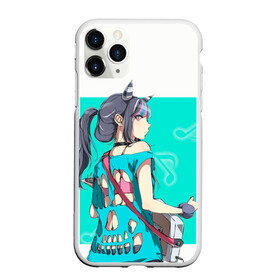 Чехол для iPhone 11 Pro Max матовый с принтом Ibuki Mioda в Кировске, Силикон |  | danganronpa | ibuki mioda | данганронпа | ибуки миода