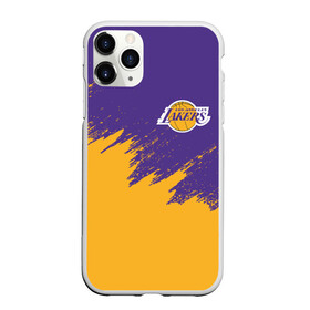 Чехол для iPhone 11 Pro матовый с принтом LA LAKERS в Кировске, Силикон |  | america | basketball | kobe bryant | la | la lakers | lakers | los angeles lakers | nba | usa | баскетбол | кобе брайант | лос анджелес лейкерс | нба | сша