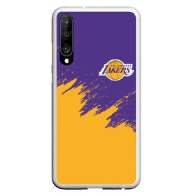 Чехол для Honor P30 с принтом LA LAKERS в Кировске, Силикон | Область печати: задняя сторона чехла, без боковых панелей | america | basketball | kobe bryant | la | la lakers | lakers | los angeles lakers | nba | usa | баскетбол | кобе брайант | лос анджелес лейкерс | нба | сша