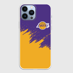 Чехол для iPhone 13 Pro Max с принтом LA LAKERS в Кировске,  |  | america | basketball | kobe bryant | la | la lakers | lakers | los angeles lakers | nba | usa | баскетбол | кобе брайант | лос анджелес лейкерс | нба | сша