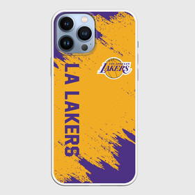 Чехол для iPhone 13 Pro Max с принтом LA LAKERS в Кировске,  |  | america | basketball | kobe bryant | la | la lakers | lakers | los angeles lakers | nba | usa | баскетбол | кобе брайант | лос анджелес лейкерс | нба | сша