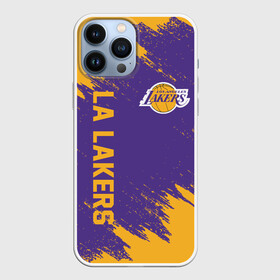 Чехол для iPhone 13 Pro Max с принтом LA LAKERS в Кировске,  |  | america | basketball | kobe bryant | la | la lakers | lakers | los angeles lakers | nba | usa | баскетбол | кобе брайант | лос анджелес лейкерс | нба | сша