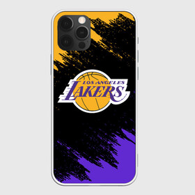 Чехол для iPhone 12 Pro с принтом LA LAKERS в Кировске, силикон | область печати: задняя сторона чехла, без боковых панелей | america | basketball | kobe bryant | la | la lakers | lakers | los angeles lakers | nba | usa | баскетбол | кобе брайант | лос анджелес лейкерс | нба | сша