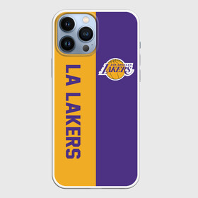 Чехол для iPhone 13 Pro Max с принтом LA LAKERS в Кировске,  |  | america | basketball | kobe bryant | la | la lakers | lakers | los angeles lakers | nba | usa | баскетбол | кобе брайант | лос анджелес лейкерс | нба | сша