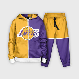 Детский костюм 3D с принтом LA LAKERS в Кировске,  |  | america | basketball | kobe bryant | la | la lakers | lakers | los angeles lakers | nba | usa | баскетбол | кобе брайант | лос анджелес лейкерс | нба | сша