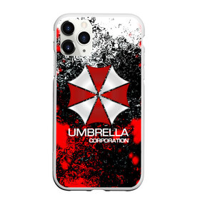 Чехол для iPhone 11 Pro матовый с принтом UMBRELLA CORP в Кировске, Силикон |  | biohazard | biohazard 7 | crocodile | fang | game | hand | monster | new umbrella | resident evil | resident evil 7 | umbrella | umbrella corp | umbrella corporation | zombie | обитель