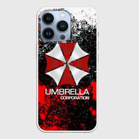 Чехол для iPhone 13 Pro с принтом UMBRELLA CORP в Кировске,  |  | Тематика изображения на принте: biohazard | biohazard 7 | crocodile | fang | game | hand | monster | new umbrella | resident evil | resident evil 7 | umbrella | umbrella corp | umbrella corporation | zombie | обитель