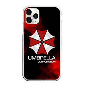 Чехол для iPhone 11 Pro матовый с принтом UMBRELLA CORP в Кировске, Силикон |  | biohazard | biohazard 7 | crocodile | fang | game | hand | monster | new umbrella | resident evil | resident evil 7 | umbrella | umbrella corp | umbrella corporation | zombie | обитель