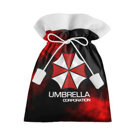 Подарочный 3D мешок с принтом UMBRELLA CORP в Кировске, 100% полиэстер | Размер: 29*39 см | biohazard | biohazard 7 | crocodile | fang | game | hand | monster | new umbrella | resident evil | resident evil 7 | umbrella | umbrella corp | umbrella corporation | zombie | обитель